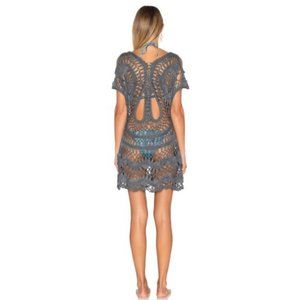 • New • PilyQ Crochet Tunic Swim Cover-Up • M/L